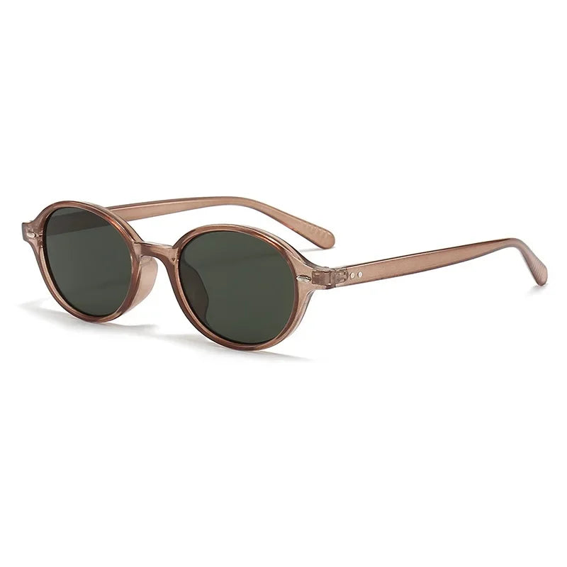 Retro Oval Sunglasses