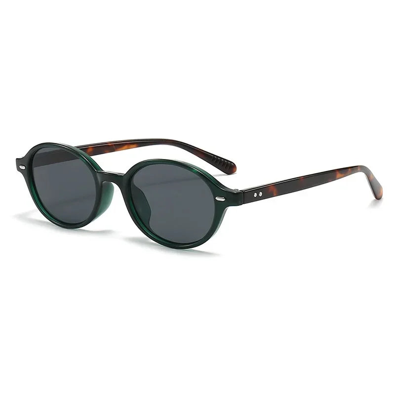 Retro Oval Sunglasses